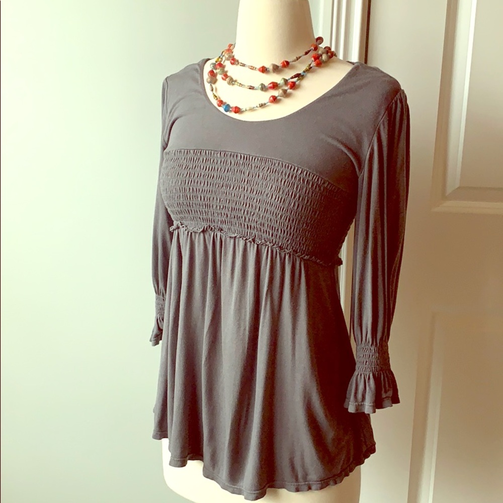 Calvin Klein peasant top